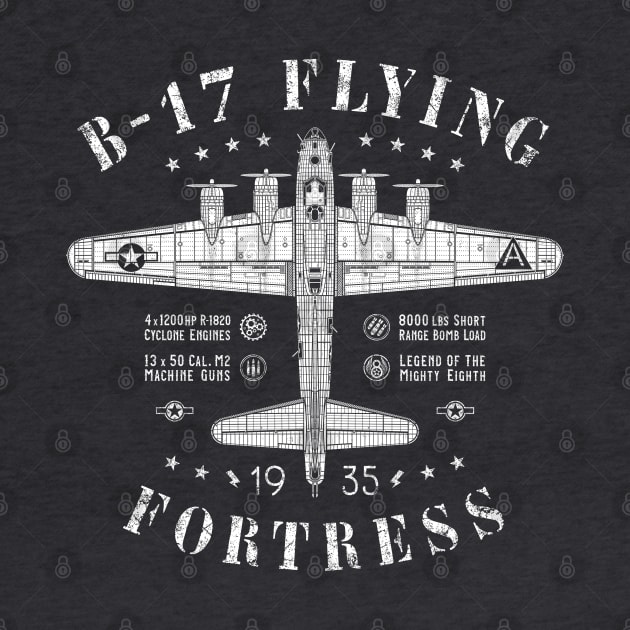 B-17 Flying Fortress by 909 Apparel